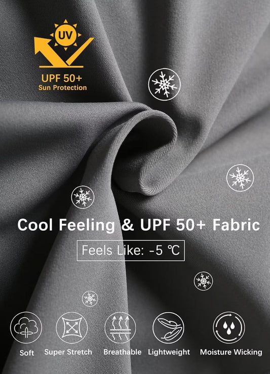 Women's Cooling Jeggings Stretch High Waist Buttery Soft Sports Leggings Lightweight Opaque Hiking Trousers Jogging Bottoms Sports Trousers Long with Pockets Yoga Trousers for Gym Fitness