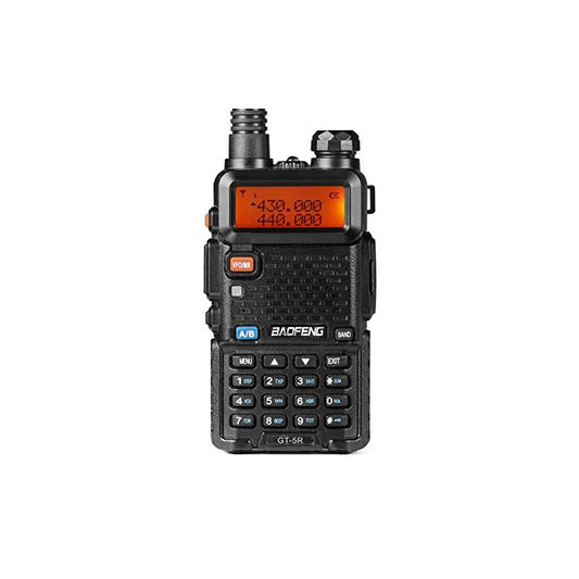 BAOFENG GT-5R Walkie Talkie bidireccional de Banda Dual Radio UHF VHF Radio Amateur de Mano de Largo Alcance con 128 Canales,